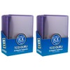 TCG Guru Toploader 3" x 4" Standard 2 Packs of