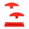 QWORK® 4Pcs Wood Grain Tool, Wood Pattern Painting Tool Rubber