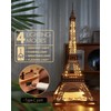 Rolife 3D Wooden Puzzles for Adults, Large Eiffel Tower Set-LED