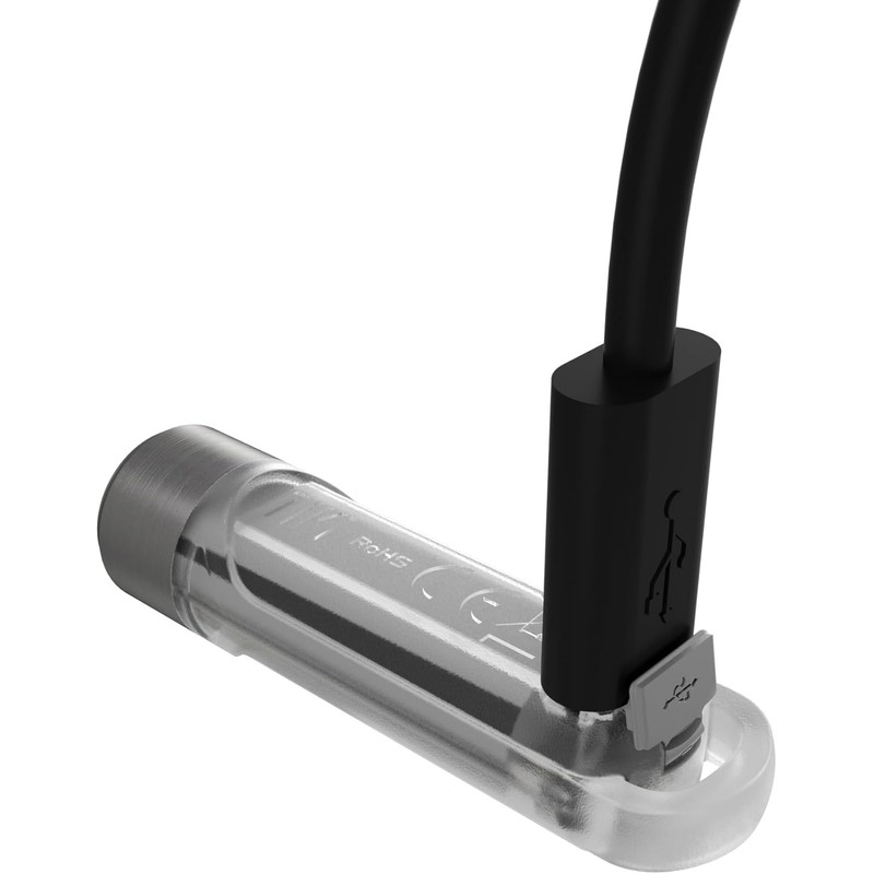 NITECORE Tiki 365nm UV/High CRI White Rechargeable Keychain/Gemstone ID Flashlight