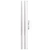 1 Pair Stainless Steel Chopsticks 17.5 cm Reusable Food Chopsticks