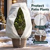 Plant Frost Protection Cover for Shrubs and Potted Plants –