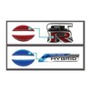 HASEPRO Magical Art [Real Color Emblem] (Steering Emblem) Nissan 3