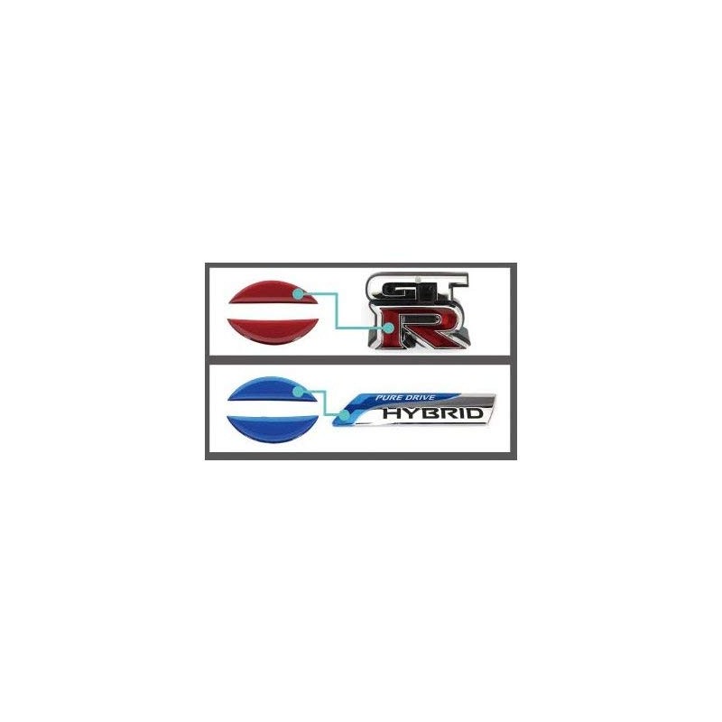 HASEPRO Magical Art [Real Color Emblem] (Steering Emblem) Nissan 3