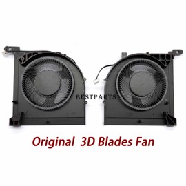 BestParts New Genuine CPU+GPU Cooling Fan Replacement for Legion Slim 5 16APH8 (82Y9), Slim 5 16IRH8 (82YA), Lenovo Legion Slim 5 (16″, 8, 2023), P/N: DFSCL12E064861 FQSO, DFSCM227163921 FQRY, 12v