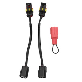 YINETTECH 3Pcs Fog Light Adaptor Harness and SCS Coding Plug Compatible with Honda CRF1100L Africa Twin