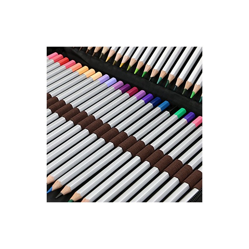 BTSKY® - Estuche portátil de lona con cierre de colores