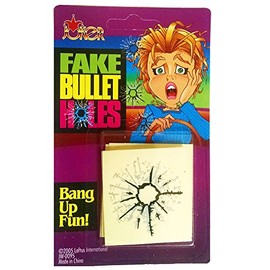 Joker Automotive Fake Bullet Hole Novelty Gag Decals Set of 3