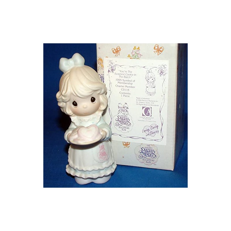 Precious Moments Figurine c0015 You're The Sweetest Cookie in The