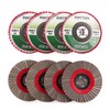 4Set 5" Diamond Flap Disc Grinding Sanding Wheels - Sander