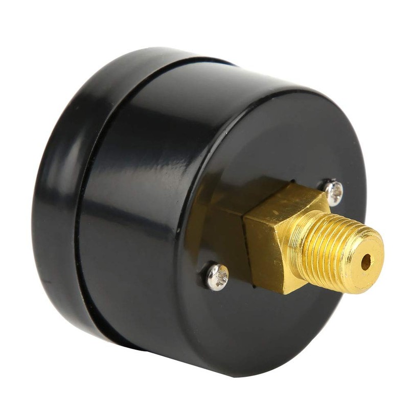 Air Compressor Pressure Gauge Iron Shell Instrument Gauge Meter Air