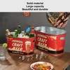 Printed Beverage Ice Bucket Universal Rust Protection Large Calibre Ice
