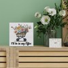 Spring Decor, Rustic I'll Be in My Office Wood Sign
