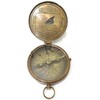 Nautical Brass Titanic Engraved Navigational Vintage Working Compass