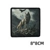 Patches Velcro, Wolf Military Tactical Patch Print Emblem Tactical Morale