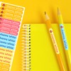50 Customisable Mini Sticky Labels for Labelling Objects, Pens, Pencils,