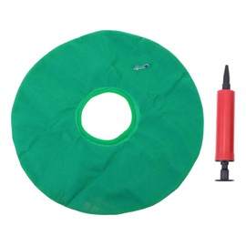 Baluue Inflatable Donut Seat Pump Pressure Relief Mat for -Term Sitting for Office Travel Wheelchair and Bed Use Design