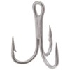 Mustad Treble 5X Strong Hook (25 Pack), Durasteel, Size 2