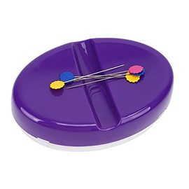 Hemline Hangsell Magnetic Pin Dish with Storage