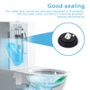 0XBIT Hat Membrane Sink Box, 4 Pieces Sink Valve Seals,