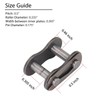 Sliding Gate Roller Chain Connecting Links for Chain Driven Sliding