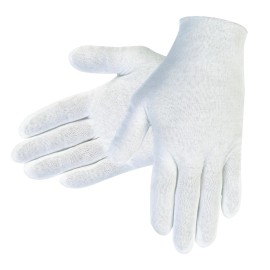 MCR Inspection Glove Coin Jewelry , Reversible and Unhemmed, Cotton Lisle, 1 Dz Pair - Mens