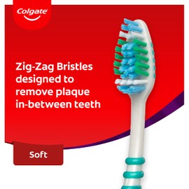 Colgate Toothbrush Zig Zag Soft 6pk