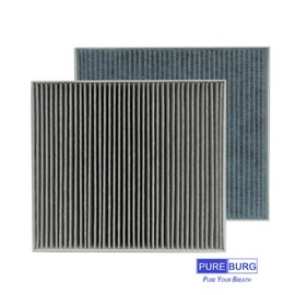 PUREBURG 2-Piece Replacement Dust Collector Deodorizer Integrated Filter Compatible ZOJIRUSHI PA-DA08 PA-WA08 PA-WB08 Air Purifier, PA-FD01-J (successor to PA-FW01-J)