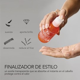 Bumble and Bumble Aceite Capilar Reductor del Frizz Invisible Oil de Peluquería | Protección contra el calor, control del frizz + brillo | Rizado, ond