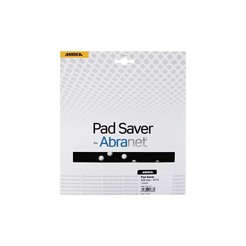 Mirka Pad Saver Ø 225mm 27-Hole, 1 Piece, for Protecting
