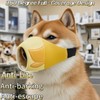 Dog Muzzle,Adjustable & Breathable Muzzle,Dog mask,Anti Biting Barking Chewing (XL)