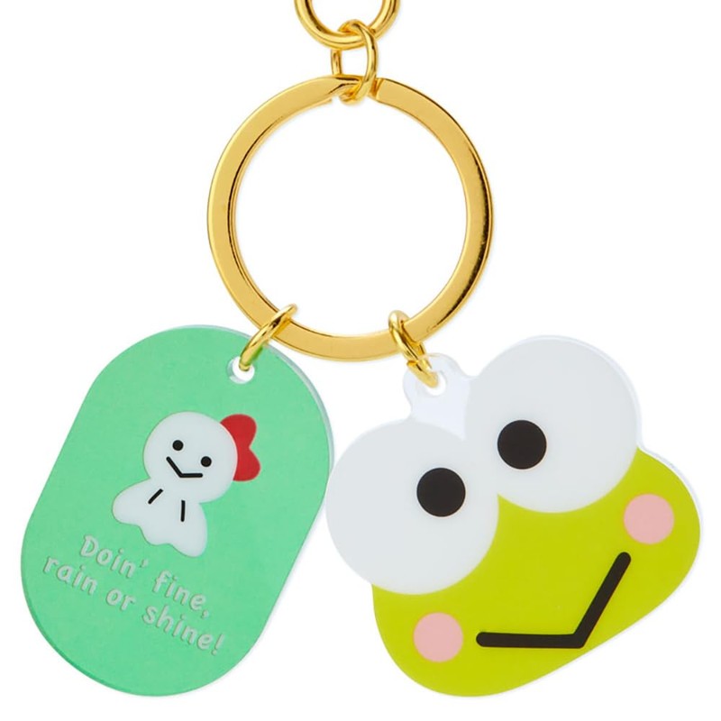 Sanrio 913294 Kerokeroppi Face Key Chain