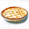 RONDURE Deep Pie Dish for Baking 10-inch Glass Pie Plate
