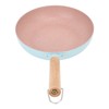 Frying Pan Egg Omelette Pan with Wooden Handle Heat Resistant