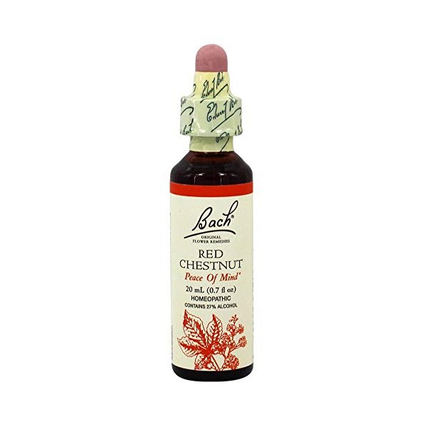 Bach, Bach Original Flower Remedies Red Chestnut, 0.68 Fl Oz