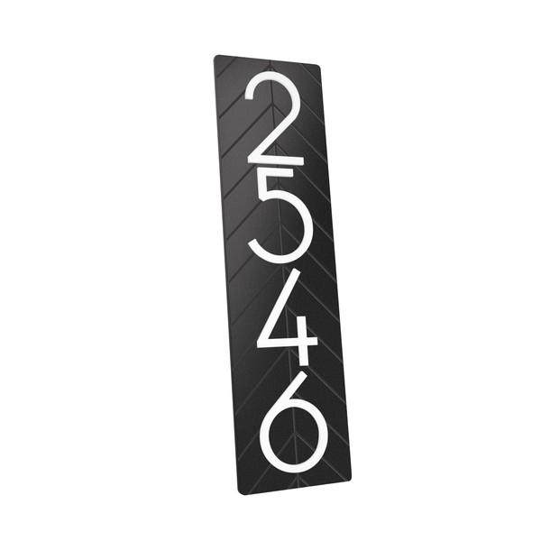 Custom Acrylic Modern House Numbers Vertical, House Numbers Sign, Modern,Wood