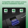 USB Bluetooth Adapter for PC - QGOO Bluetooth Dongle 5.3