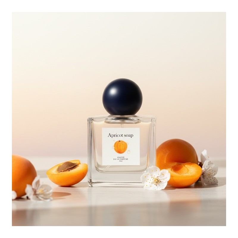 Apricot soap scent that matches the smell of flesh [Apricot