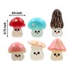 Glow in The Dark Mushroom Family Hinge Heads - Door