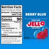 JELL-O Berry Blue Gelatina postre Mix (6 oz caja)