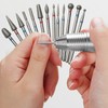 Homeet Pack of 30 Nail Cutter Bits Diamond Professional Nail