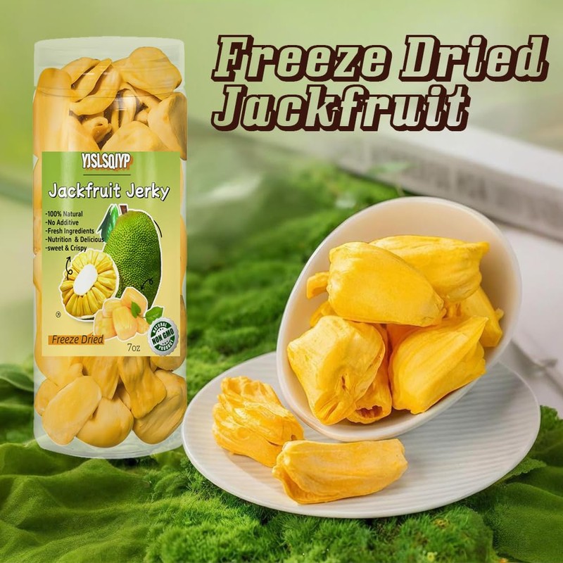 Canned Freeze-Dried Jackfruit Chips - 7oz Airtight Tin | 100%