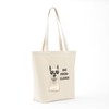 CafePress No Problem Llama Tote Bag Reusable Natural Beige Canvas