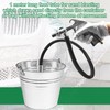 Sandblasting Gun 6-Piece Set Compressed Air, Ceramic Nozzle, Iron Nozzle,
