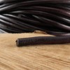 esnado Leather Cord Round 6 mm (5 Metres, Brown)