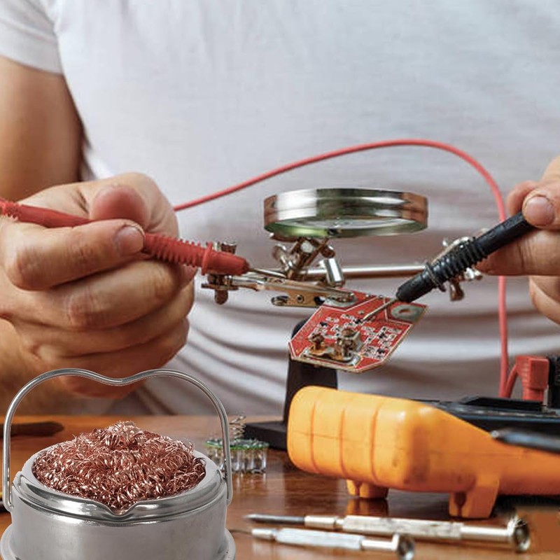 Welding Soldering Iron Tip Cleaner Kit, Solder Tip with Cleaning