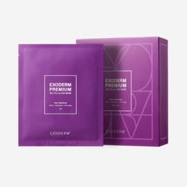 Exoderm Premium Bio Cellulose Mask Pack (Face + Neck) 10 sheets / 엑소덤 프리미엄 바이오 셀룰로오스 마스크팩(얼굴+목) 10매입