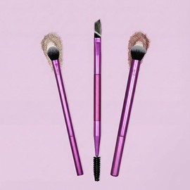 brand Real Techniques Eye Shade + Blend Trio (3 types of brushes set) / 리얼테크닉스 아이 섀이드+블렌드 트리오 (브러쉬 3종 세트)