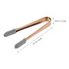 Alipis 3sets Food Grade Stainless Steel Tongs Ice Cube Tongs