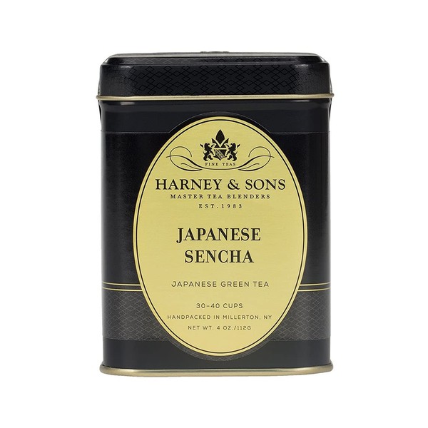 Harney & Sons Japanese Sencha Green tea, Loose leaf 4 ounce